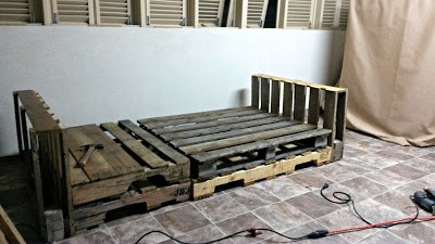 Pallet Sofa Base