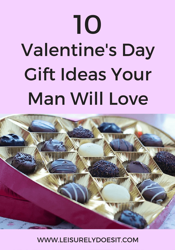 Here's a list of ten great Valentine's Day gift ideas that your man will actually love.