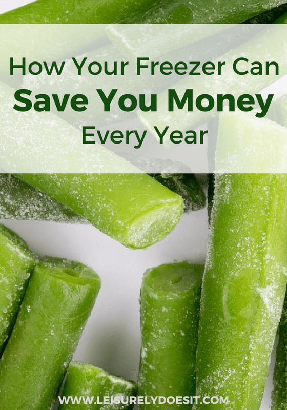 Every time you dump rotted food, you are throwing money away. Your freezer can stop this wasteful cycle.