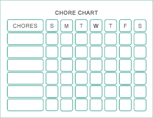 Leisurely Does It Chore Chart