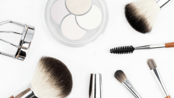 Makeup Brushes—If you want to look amazing but get ready fast, put on minimal makeup.