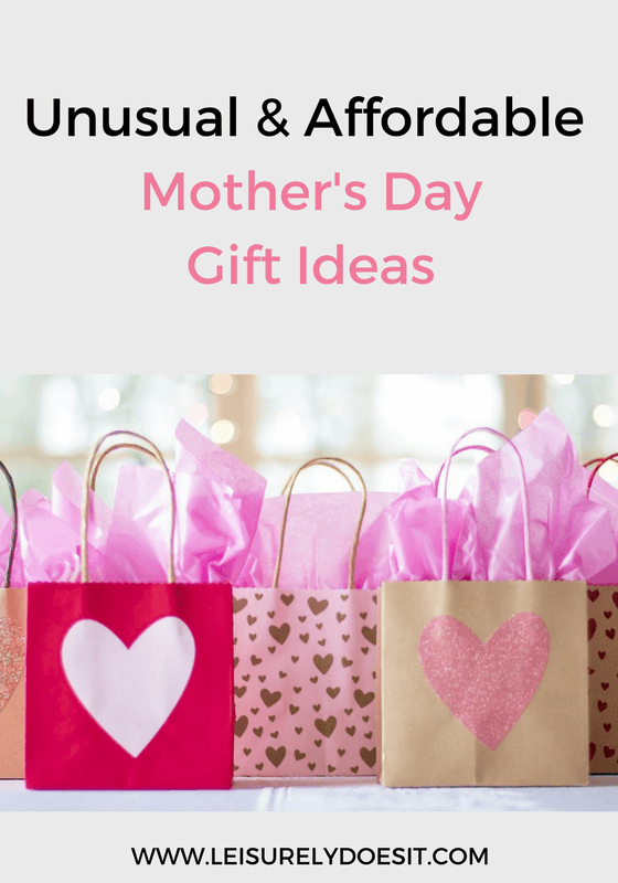 Show any Mom how much you love them without hurting your pocket by using this list of unusual and affordable Mother's Day gift ideas for inspiration.