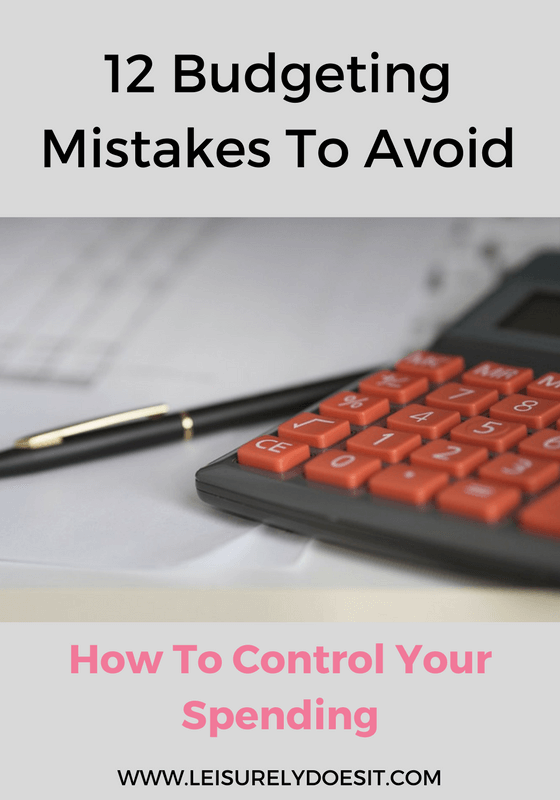 See the twelve budgeting mistakes that just might stop you from reaching financial freedom after you've created your financial plan. Click through to read the full post!