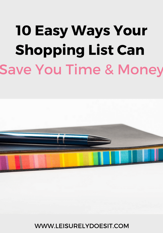 10 Easy Ways Your Shopping List Can Save You Time And Money