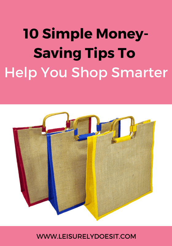 Shopping can be tricky when you are on a budget but it doesn't have to be. Just follow these ten tips to shop smarter and save!