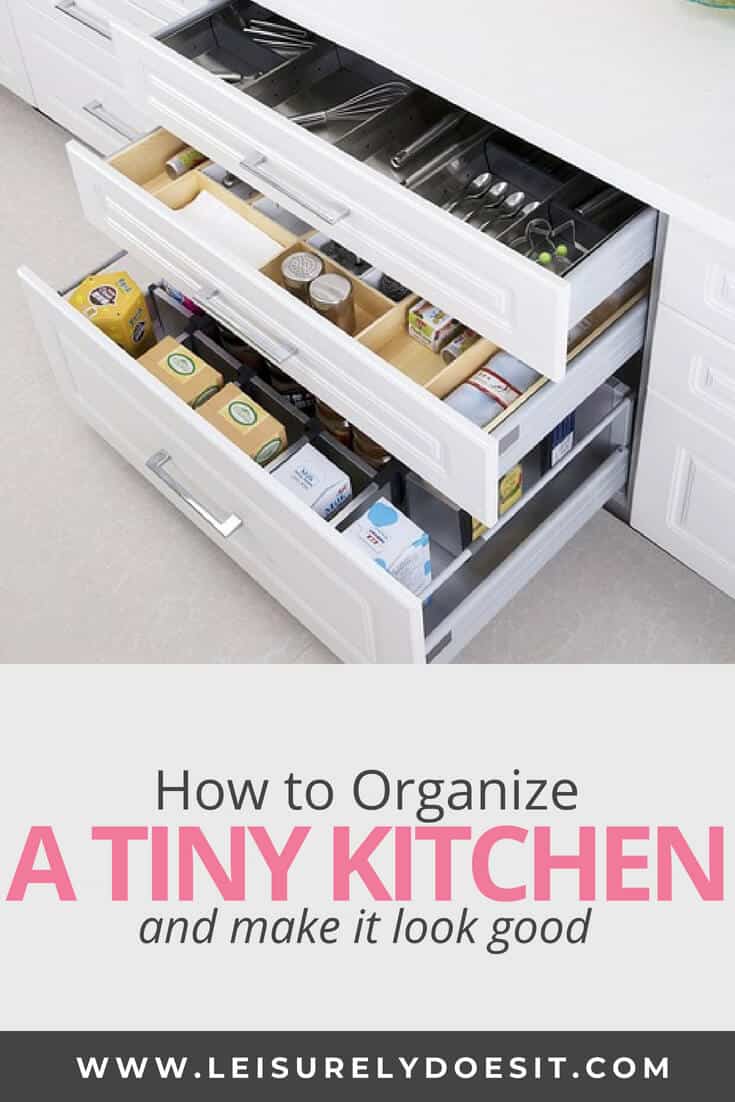 Organized Kitchen Drawers