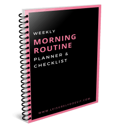 Download the free Morning Routine Planner and Checklist to create your own productive morning routine.