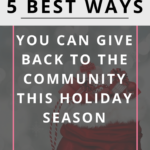 Need some ideas for how you can give back to the community during the holidays? Click through for inspiration and ways you can donate charitable gifts to others at Christmas time. via leisurelydoesit.com