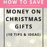 Shopping for Christmas gifts can be stressful on you and your wallet. Click here for simple tips and ideas on how you can budget and save money on presents for family and friends. via www.leisurelydoesit.com