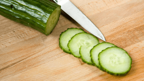 Chopping your own vegetables instead of buying pre-chopped is one way to eat healthy on a budget.