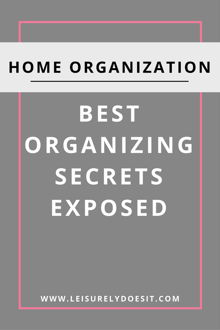 Need simple organizing ideas to declutter your kitchen, closet, paperwork and more? Grab this home organization e-book packed with easy tips and tricks to get rid of clutter from even the most challenging areas of your home. Click here to learn how to get your house in order by creating an efficient storage system that you can maintain.