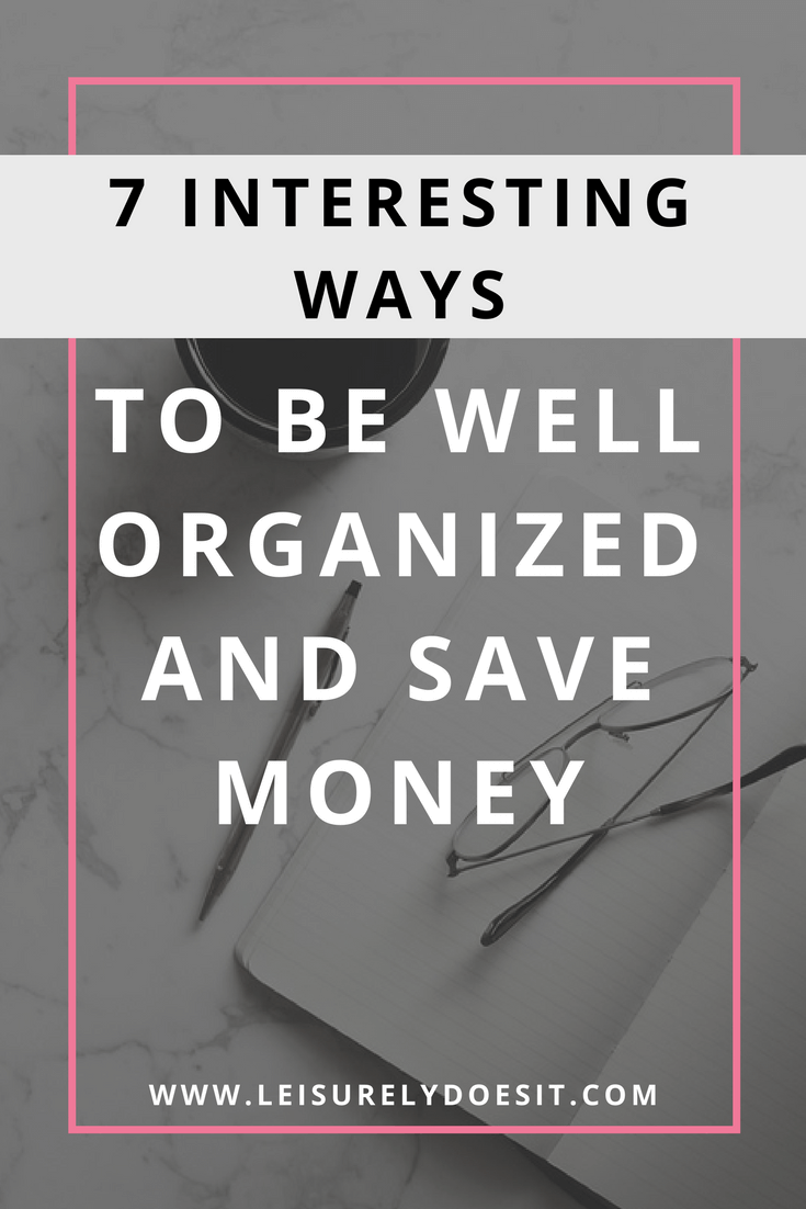 Need to save money? You need to get well organized and do things like organizing your bills and meal planning. Check out these tips for how to get organized, download the printables and start saving today!