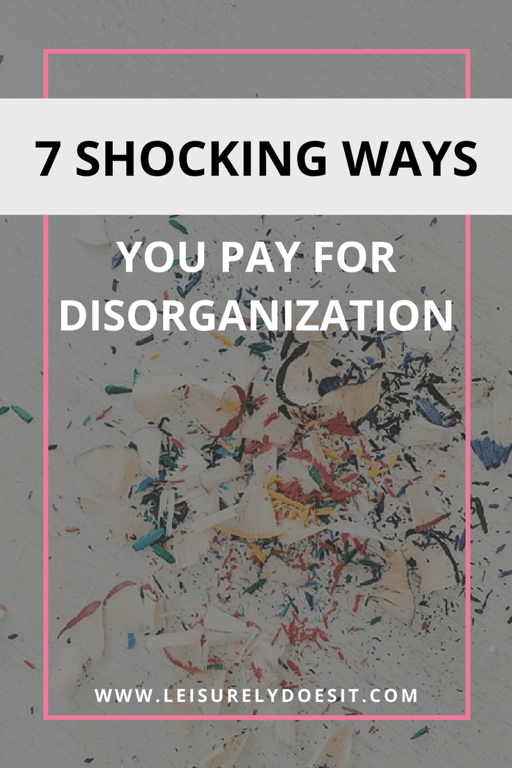 Disorganization affects many aspects of your life. Click the link to learn organizing tips for your home and life. Download the printables designed to help you save money and time.