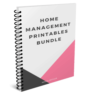 Download these Home Management Printables meant to simplify the organization of your home and life.