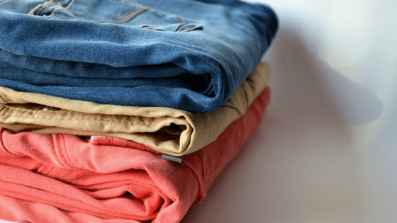 To prevent becoming overwhelmed by clutter after cleaning up, make sure to put away laundry immediately.