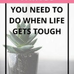 We all experience hard times. If this is you right now and you're looking for inspirational tips and motivation to stay strong, here are some things to remember when life gets tough. #lifelessons #life #feelings #feelbetter