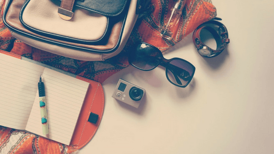 Purse Contents- If you want to know how to organize your purse and make it stay that way, just it declutter weekly.