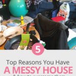 Do you have a messy house—one that's full of clutter? There are several causes for the pile up of junk in your home. If you need help decluttering and preventing the build-up of more clutter, here are some simple tips for how to get started organizing your home. #organizing #organization #organize #homeorganization #getorganized