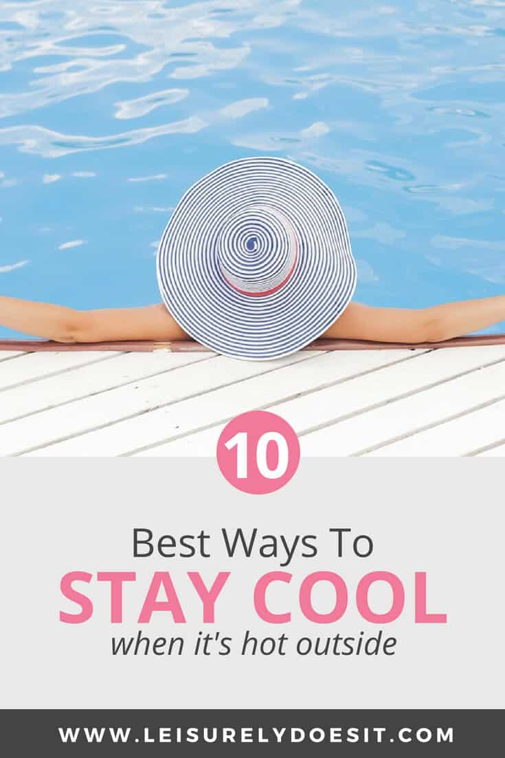 Want to beat the heat this summer? Use these ten tips to stay cool without air conditioning. #summervibes #summerfun