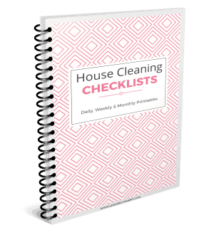 Download these free daily, weekly and monthly House Cleaning Checklists.