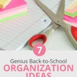 As a mom, you're probably are thinking of morning routines and back to school supplies to get your children ready to return to school. But, what about getting organized at home? You need a place to pack kid lunches, store backpacks and a command center with a bulletin board for school paperwork organization might not be a bad idea either. So, here are some awesome tips to get your house ready for school. #backtoschool #backtoschoolthoughts #school #schoolsupplies #organization #organize #organizing