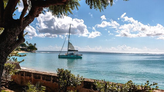 A catamaran cruise is one of the many things to do while on a trip to Barbados.