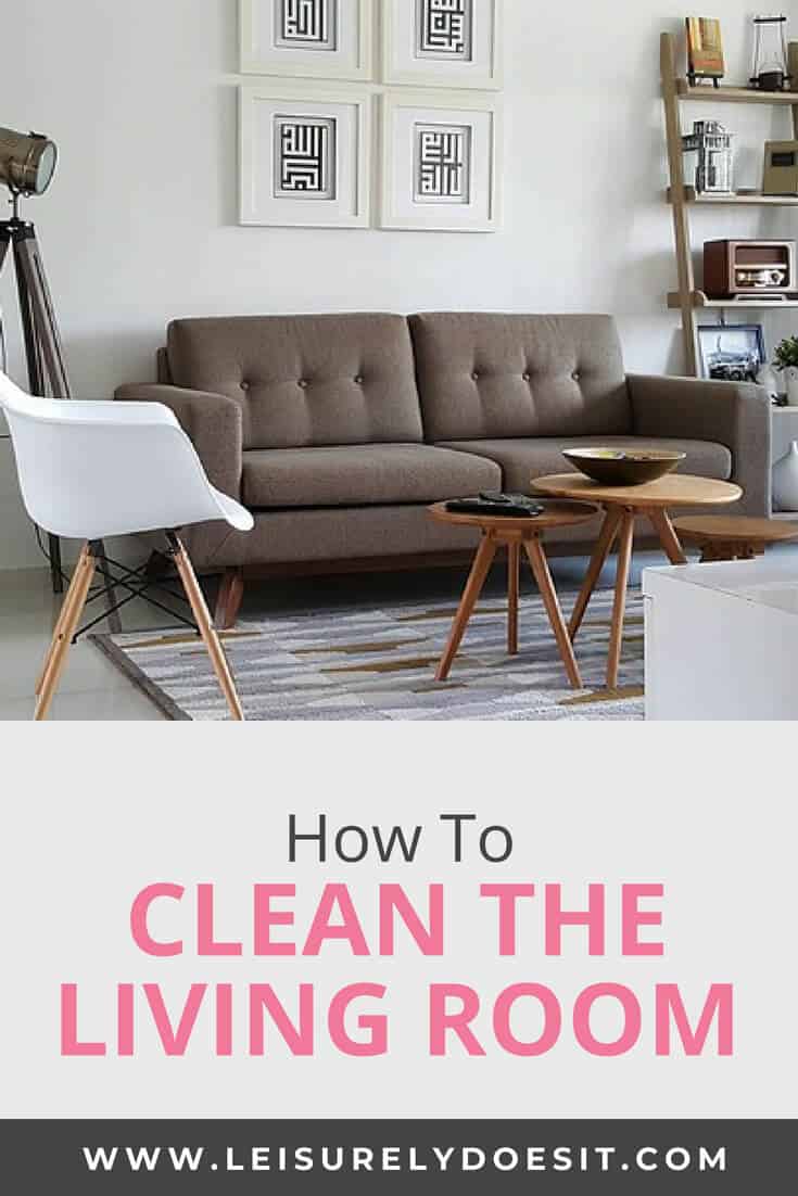 How To Cleaning The Living Room