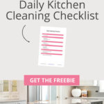 Daily Kitchen Cleaning Checklist