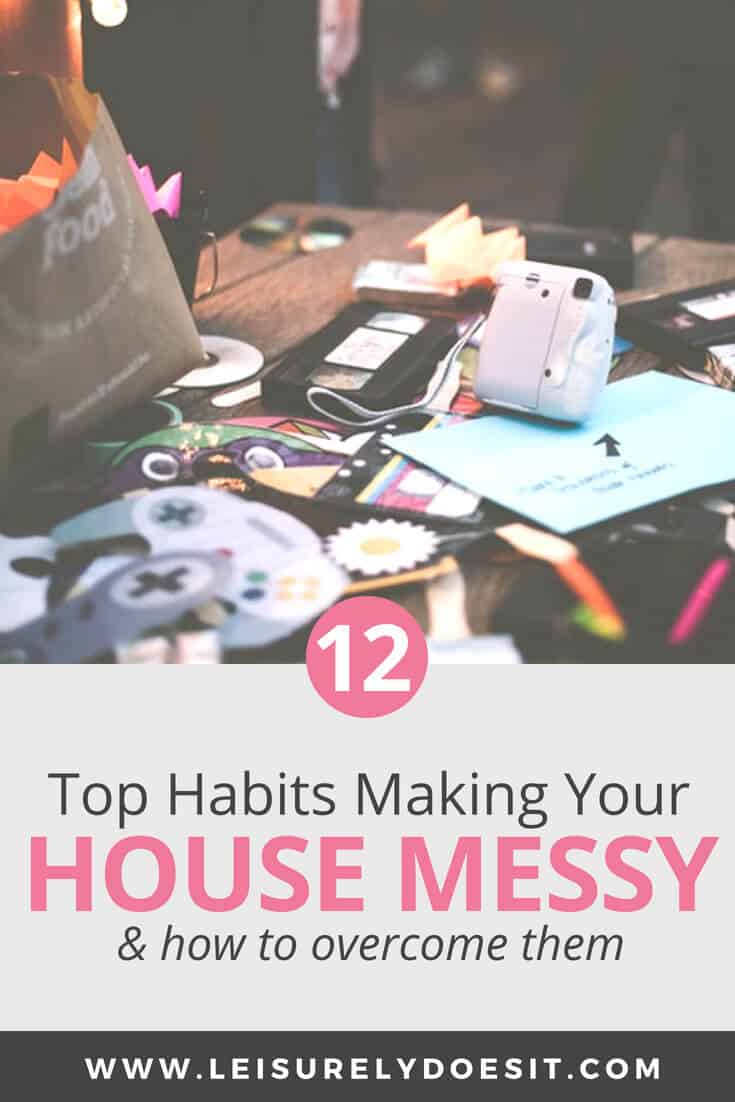 Messy table - Learn how to keep your house clean.