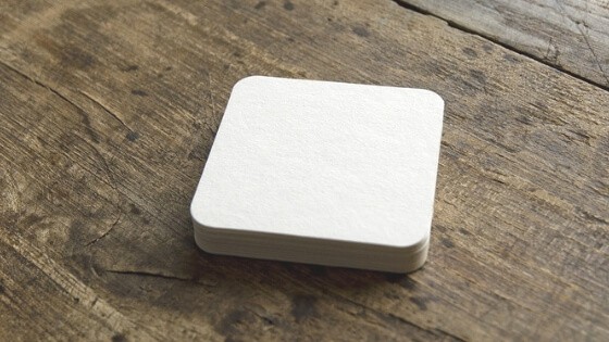 Coasters - Use these for easy party clean-up.