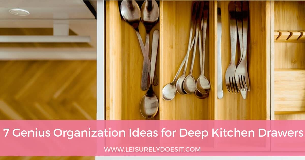 7 Amazing Deep Kitchen Drawer Organizer Ideas You Need To Know