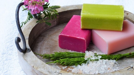 Soap Bars - Use up extra items you forgot you had before moving to a new house.