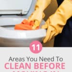 Have you recently bought a new home? Cleaning a new house before moving in is definitely recommended. Here's what to clean and simple tips for how to do it. #newhouse #cleaningtips #ldi