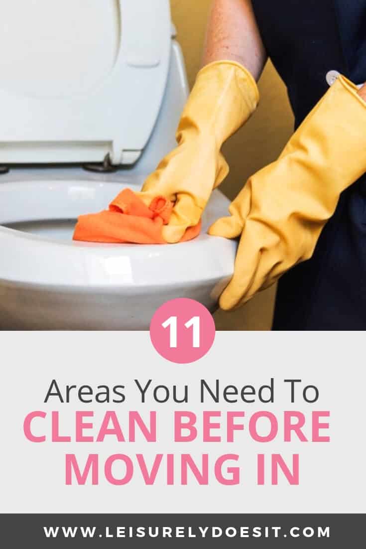 Have you recently bought a new home? Cleaning a new house before moving in is definitely recommended. Here's what to clean and simple tips for how to do it. #newhouse #cleaningtips #ldi