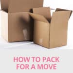 Get great tips for how to pack for a move to a new home, including moving checklists and the best way to pack boxes. These simple tips will make life so much easier when you're moving. #movingtips #movinghouse #ldi