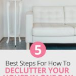 Learn how to declutter your house in one day. Just follow these simple steps to declutter your house fast. #declutter #tidyhouse #ldi