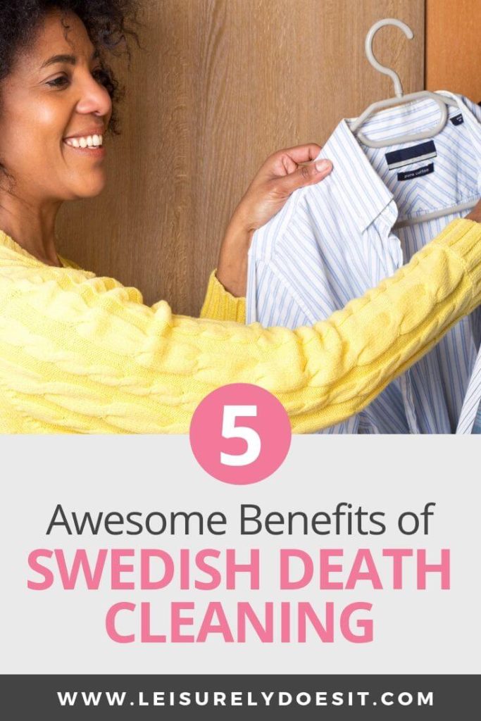 Swedish Death Cleaning is a practical process that allows you to live a more meaningful life. Discover what it is and the benefits of doing it. #homeorganization #ldi