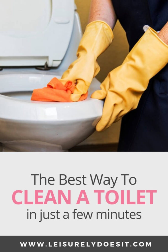 If you'd like to know how to clean a toilet thoroughly in just a few simple steps, follow this simple guide. Discover how to remove stains and ensure that the bowl, tank, seat and every other part of the commode is spotless. #cleaningtips #bathroom #ldi